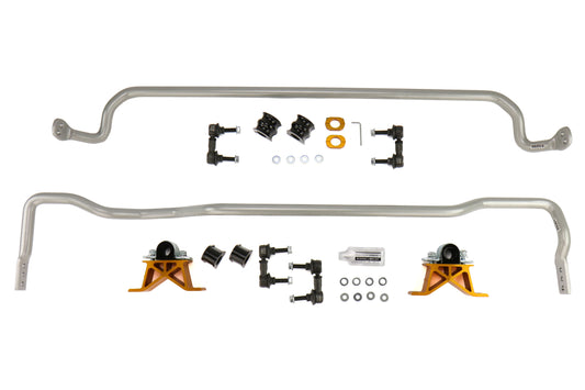 WHIBSK010M Whiteline Front and Rear 24mm Sway Bar Kit w/Mounts - 2007 Subaru STI,