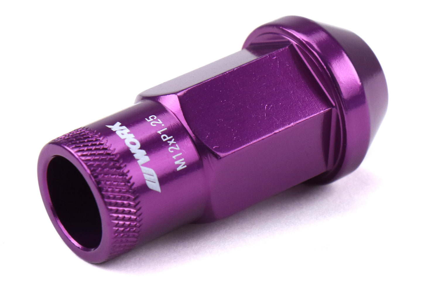 WORWRCM12X1.25PUO Work Wheels RS-R Open End Lug Nuts - 2015+ WRX / 2015+ STI / 2013+ FT86 / 2014+ FORESTER-Purple,