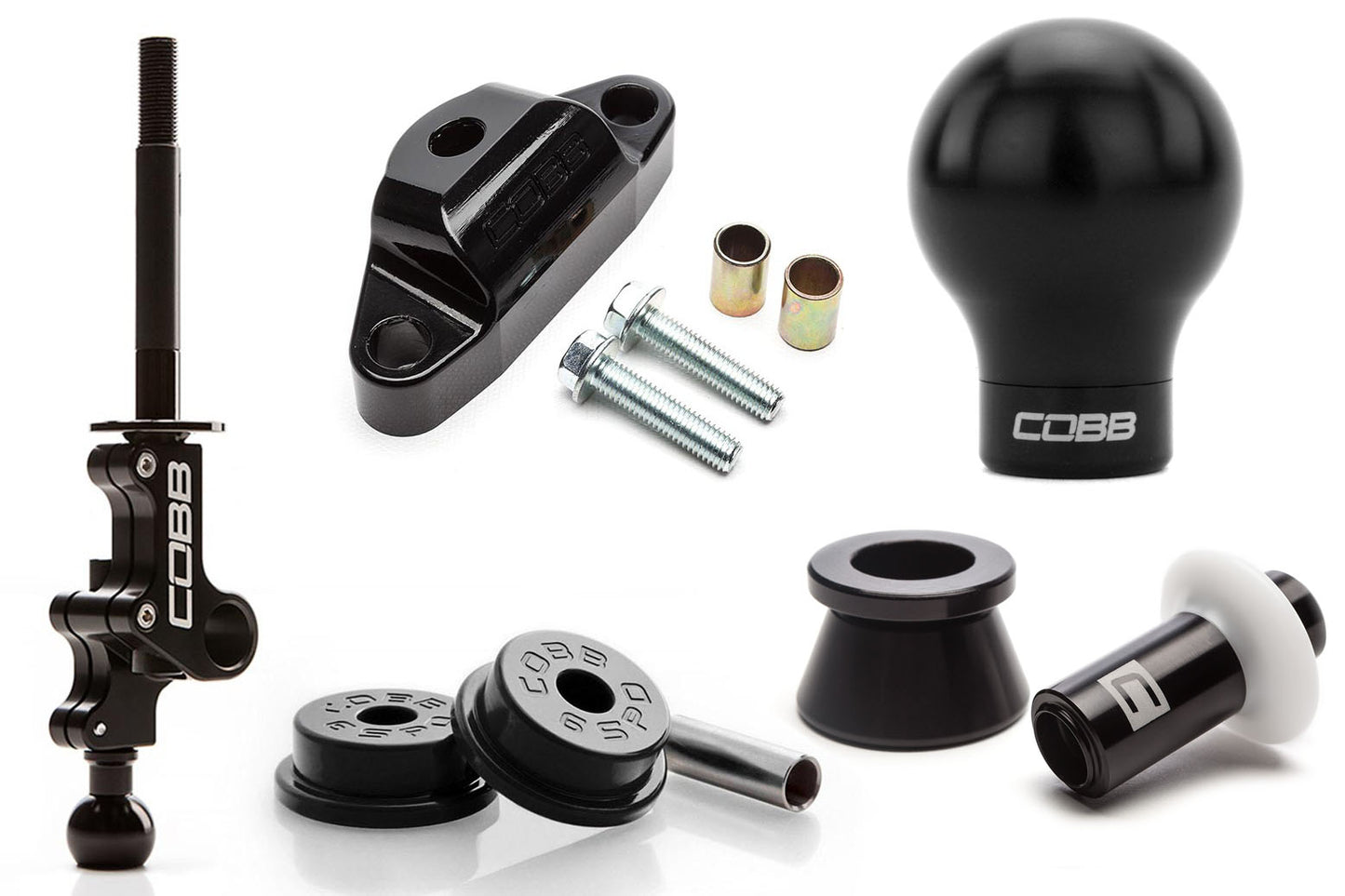 COB215X02P-W-BK-BK COBB Tuning Stage 2+ Drivetrain Package,