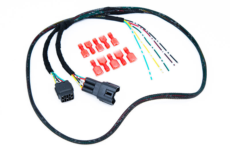 GCS CS Style Rear F1 Fog Brake Light Red Lens & OLM PnP Harness Kit - 2022-2024 Subaru WRX