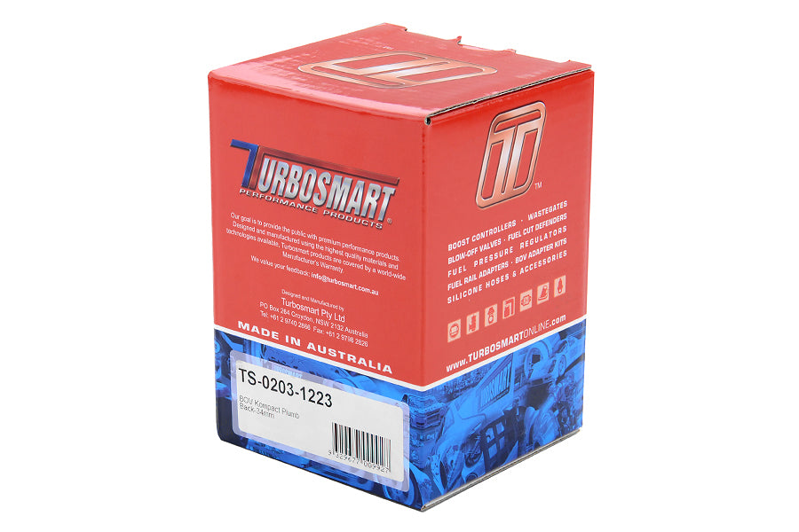 Turbosmart Recirculating Blow Off Kompact Plumb Back Universal 34mm