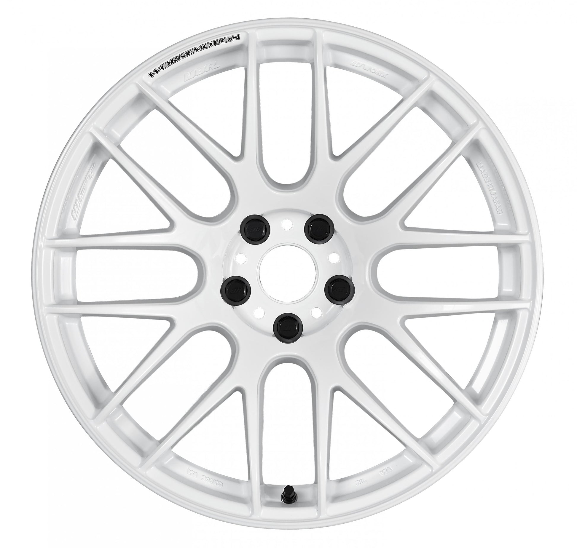 WORWM8R189538YWHT Work Emotion M8R 18x9.5 +38mm White - 2015+ WRX / 2015+ STI,