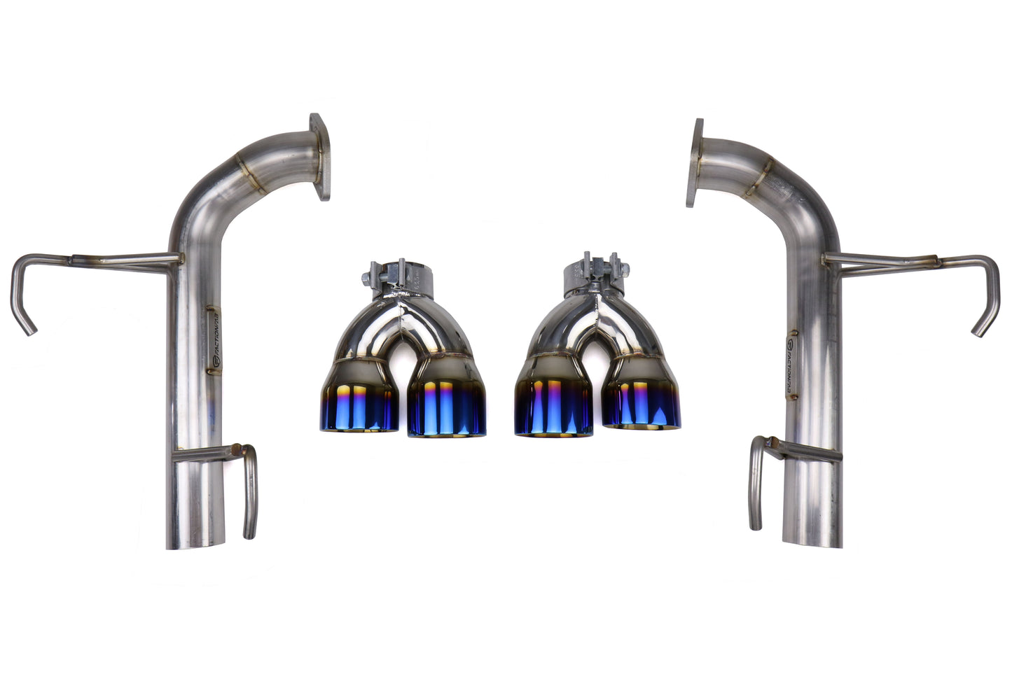 FFA1.10204.2 FactionFab Axle Back Exhaust - 2015-2019 WRX / STI-Burned,