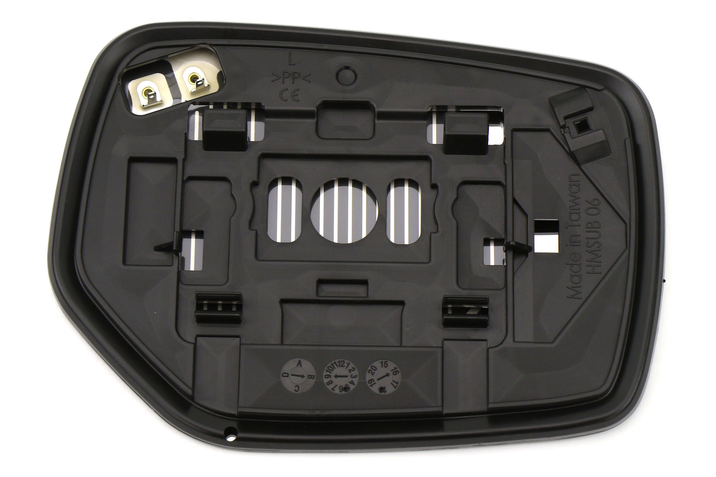 OLMMRL-WRX14-PCH OLM Wide Angle Convex Mirrors With Defrosters - 2015+ WRX / STI-Clear,
