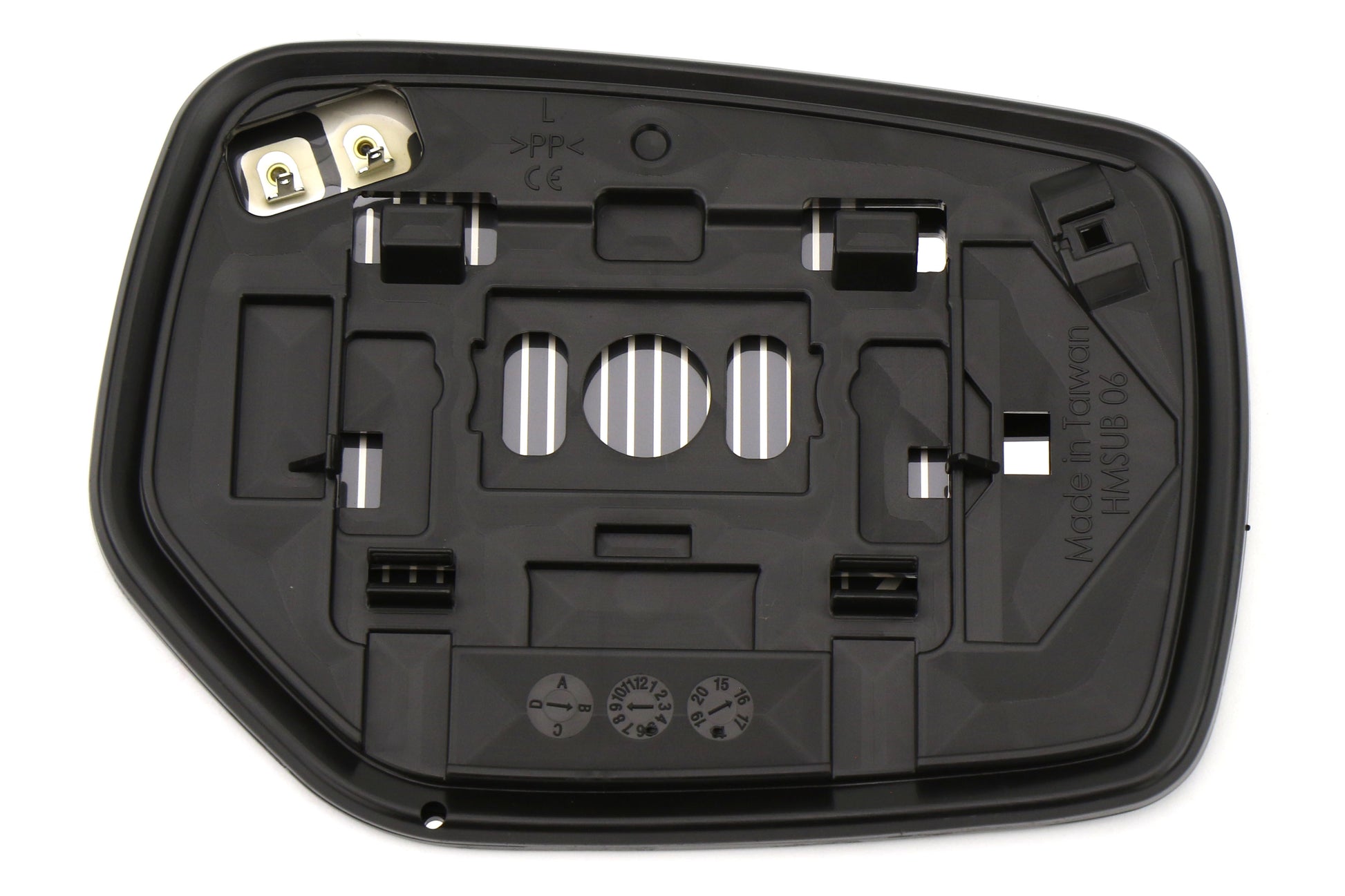 OLMMRL-WRX14-PCH OLM Wide Angle Convex Mirrors With Defrosters - 2015+ WRX / STI-Clear,