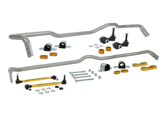 Whiteline Front and Rear Sway Bar Kit w/ End Links and Mounts - 2016-2019 Volkswagen Golf R / 2015-2016 Audi A3 Quattro / S3