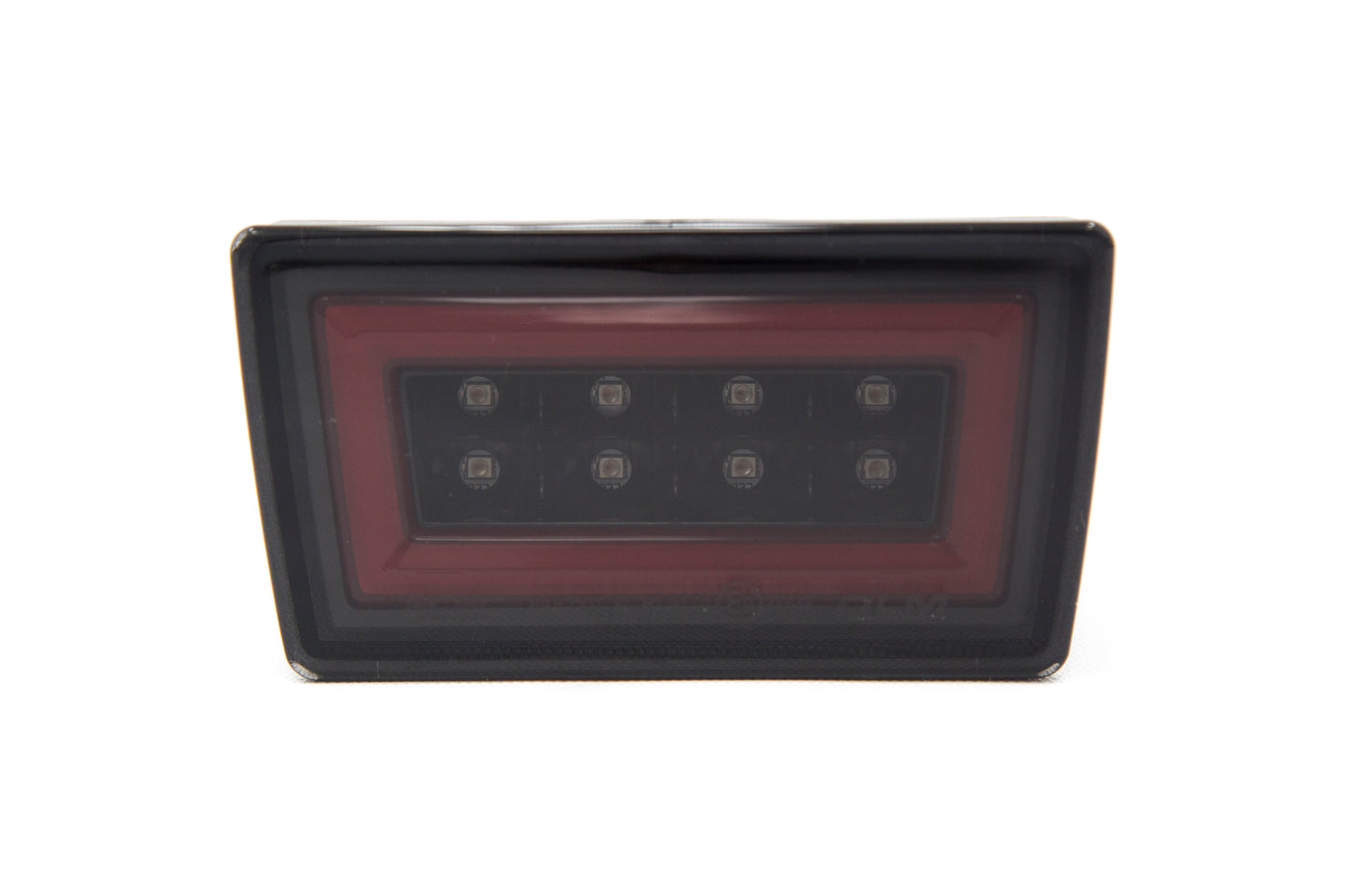 OLMA.70023.4 OLM V3 F1 Rear Brake Light Smoked Lens / Gloss Black Base / Red Bar - Subaru Models (inc. 2015+ WRX / STI),