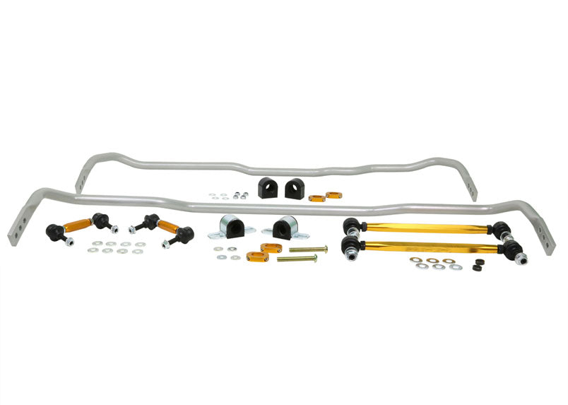 Whiteline Front And Rear Sway Bar Kit w/ End Links - 2008-2014 Volkswagen GTI / 2006 Golf