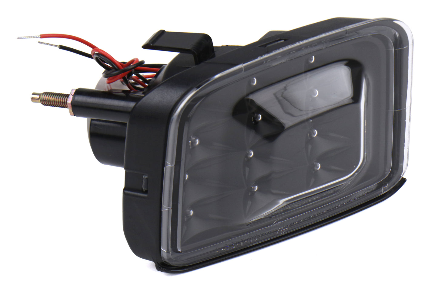 SBS15WRXFTURN-CL SubiSpeed USDM LED Front Turn Signal Housings - 2015+ WRX / 2015+ STI-Clear Lens with Black Reflector,