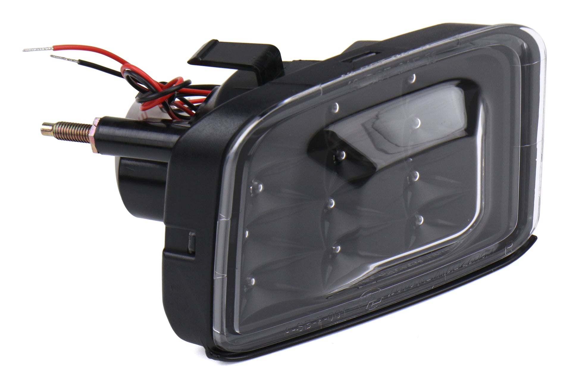 SBS15WRXFTURN-CL SubiSpeed USDM LED Front Turn Signal Housings - 2015+ WRX / 2015+ STI-Clear Lens with Black Reflector,