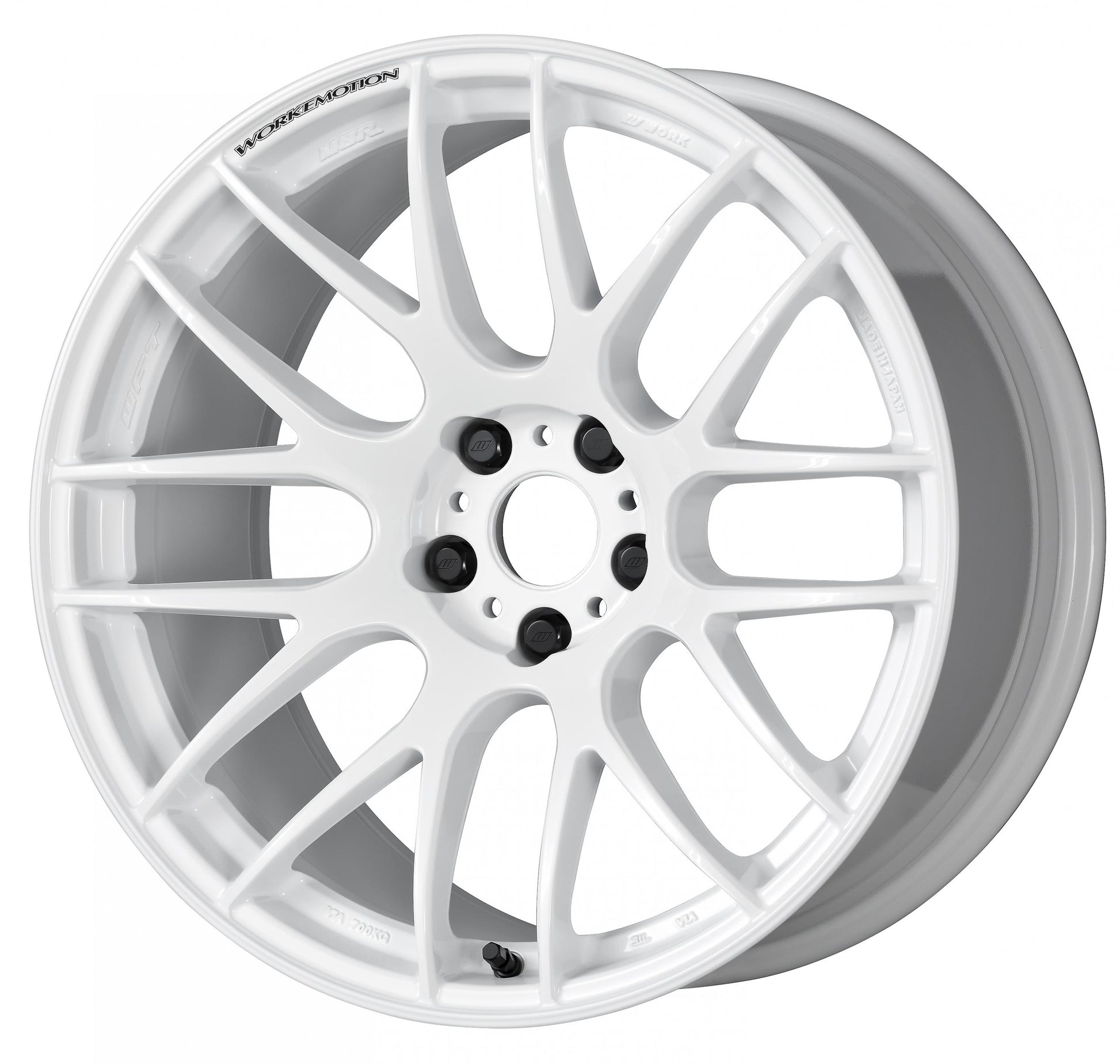 WORWM8R189538YWHT Work Emotion M8R 18x9.5 +38mm White - 2015+ WRX / 2015+ STI,