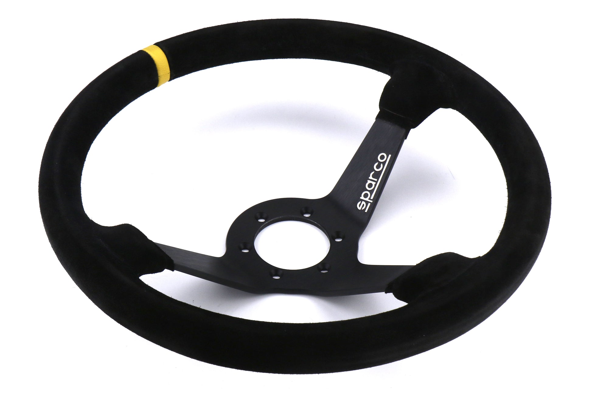 SPR015R325CSN Sparco 325 Competition Black Suede Steering Wheel 350mm - 2013+ FT86,