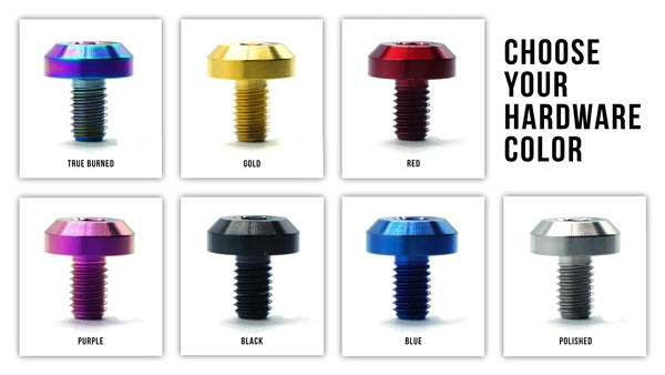 DSBSUB-007-TI-BLU Dress Up Bolts Full Engine Bay Hardware Kit - 2013+ FT86-Blue,