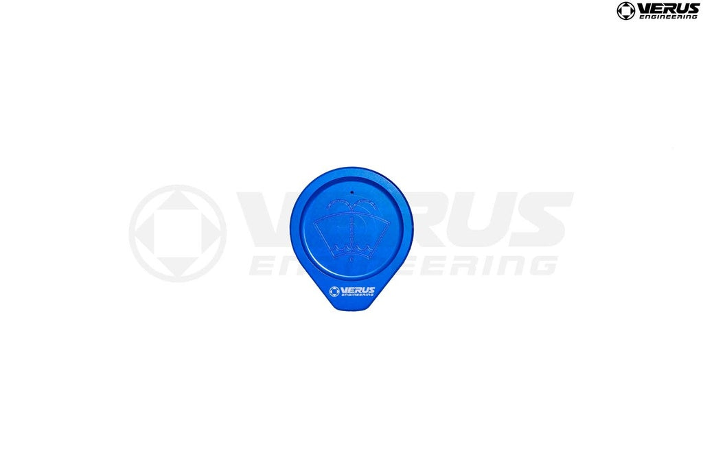 Windshield Washer Cap, Anodized Blue - 2007-2021 Subaru WRX / STI / 2013-2017 Crosstrek / 2014-2018 Forester / 2015-2024 Outback